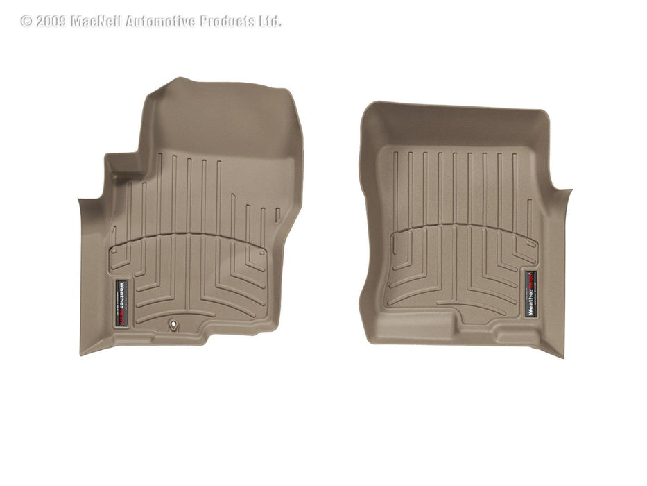 Weathertech 450471 Digitalfit Tan Front Row Floor Liners - Truck Part Superstore