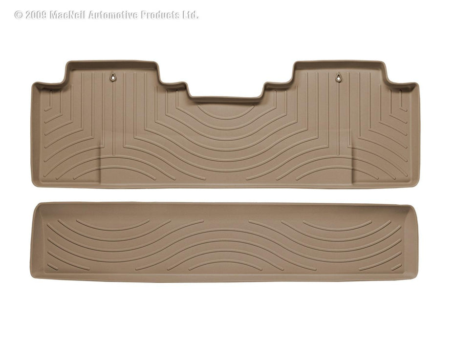 Weathertech 450502 Digitalfit Tan 2nd Row Floor Liners - Truck Part Superstore