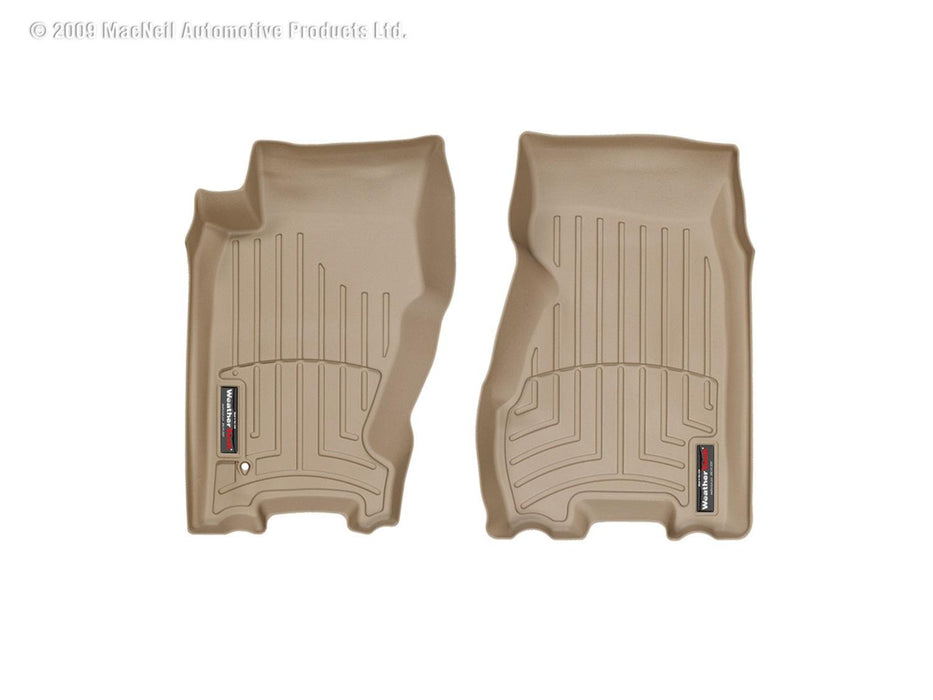 Weathertech 450521 Digitalfit Tan Front Row Floor Liners - Truck Part Superstore