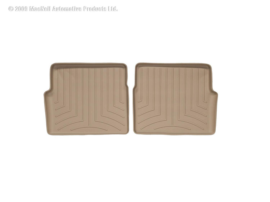 Weathertech 450792 Digitalfit Tan 2nd Row Floor Liners - Truck Part Superstore