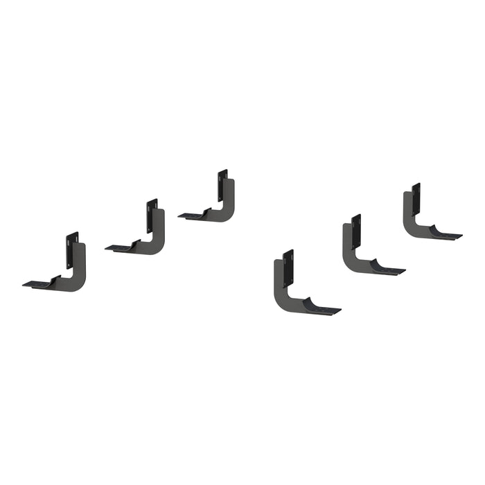 ARIES 4507 Mounting Brackets for 6" Oval Side Bars for Select Ford F-250