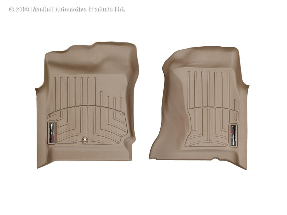 Weathertech 450811 Digitalfit Tan Front Row Floor Liners - Truck Part Superstore