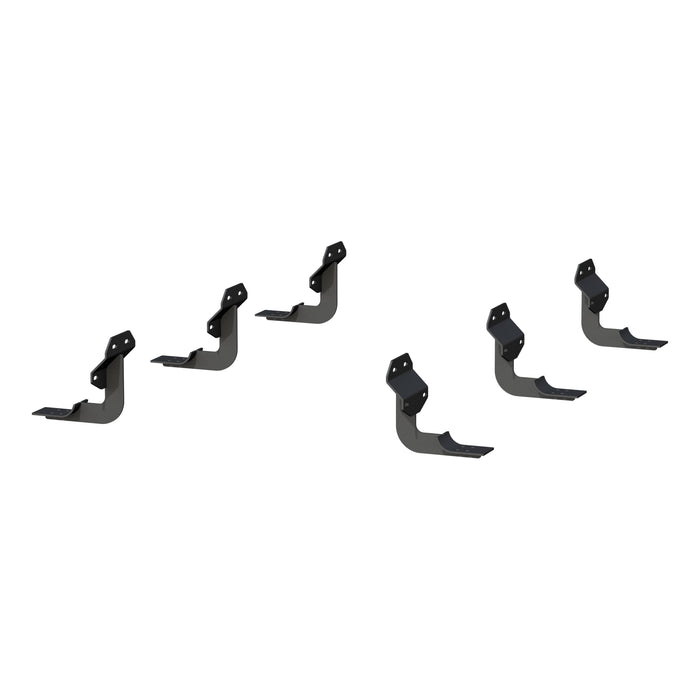 ARIES 4508 Mounting Brackets for 6" Oval Side Bars for Select Ford F-150