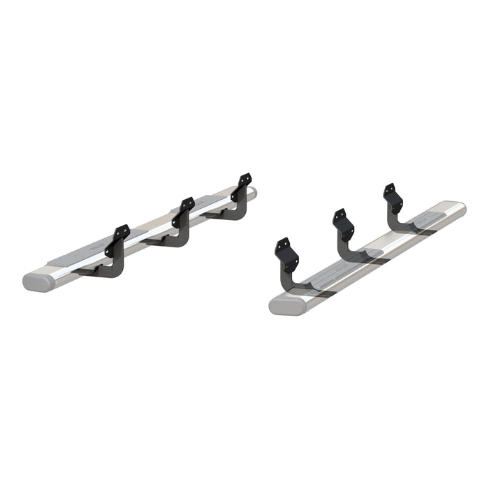 ARIES 4508 Mounting Brackets for 6" Oval Side Bars for Select Ford F-150