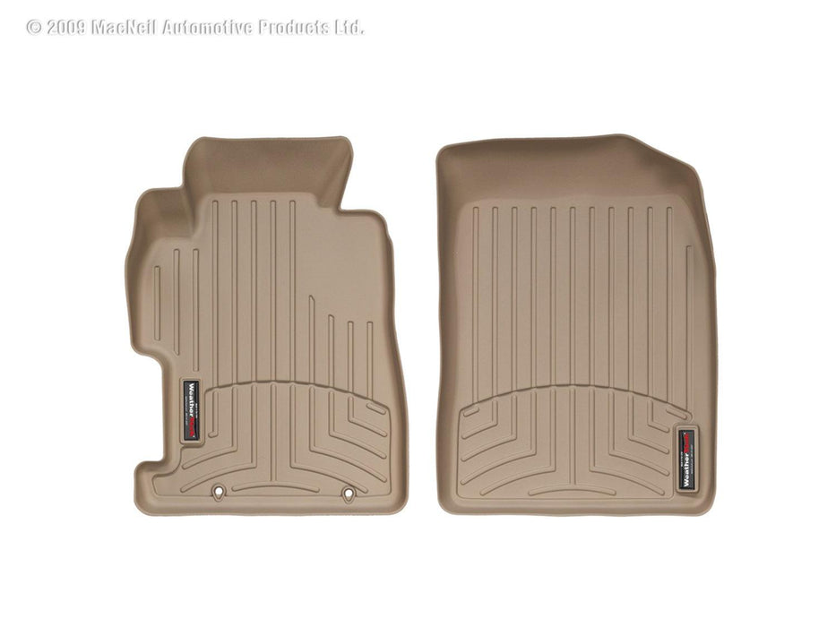 Weathertech 450901 Digitalfit Tan Front Row Floor Liners - Truck Part Superstore
