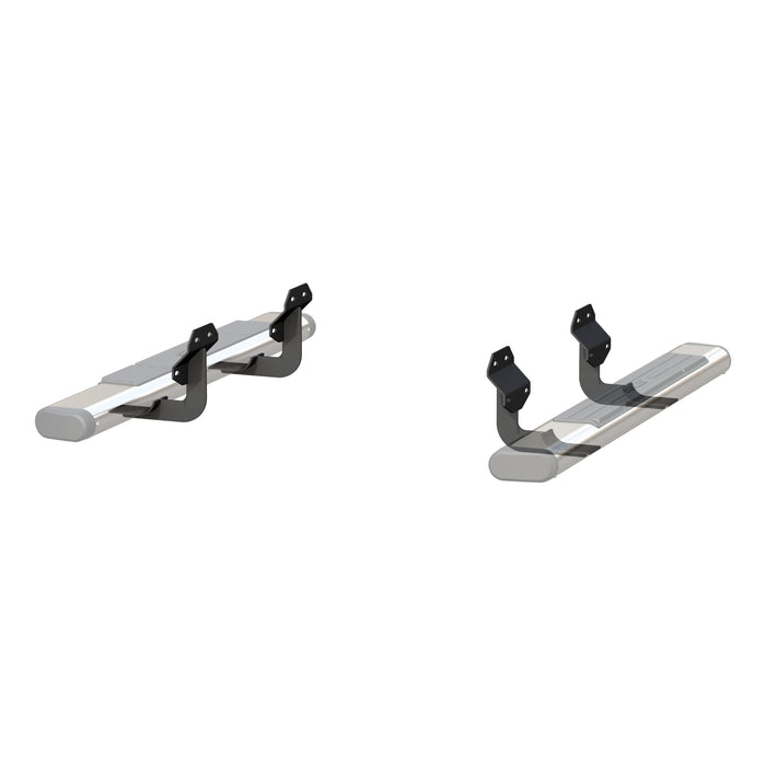 ARIES 4509 Mounting Brackets for 6" Oval Side Bars for Select Ford F-150