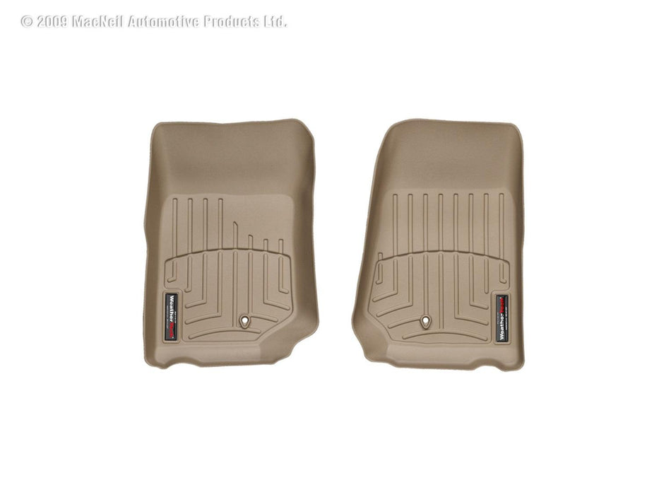 Weathertech 451051 Digitalfit Tan Front Row Floor Liners - Truck Part Superstore