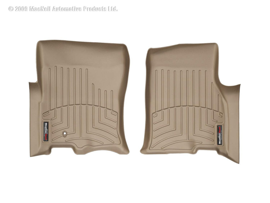 Weathertech 451071 Digitalfit Tan Front Row Floor Liners - Truck Part Superstore