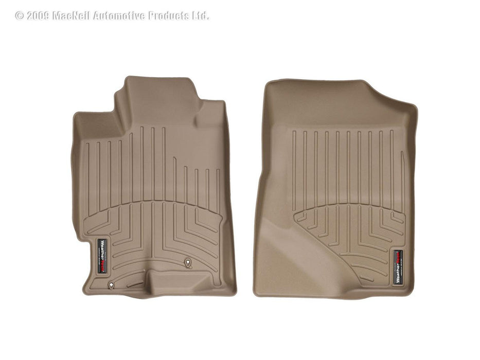 Weathertech 451171 Digitalfit Tan Front Row Floor Liners - Truck Part Superstore