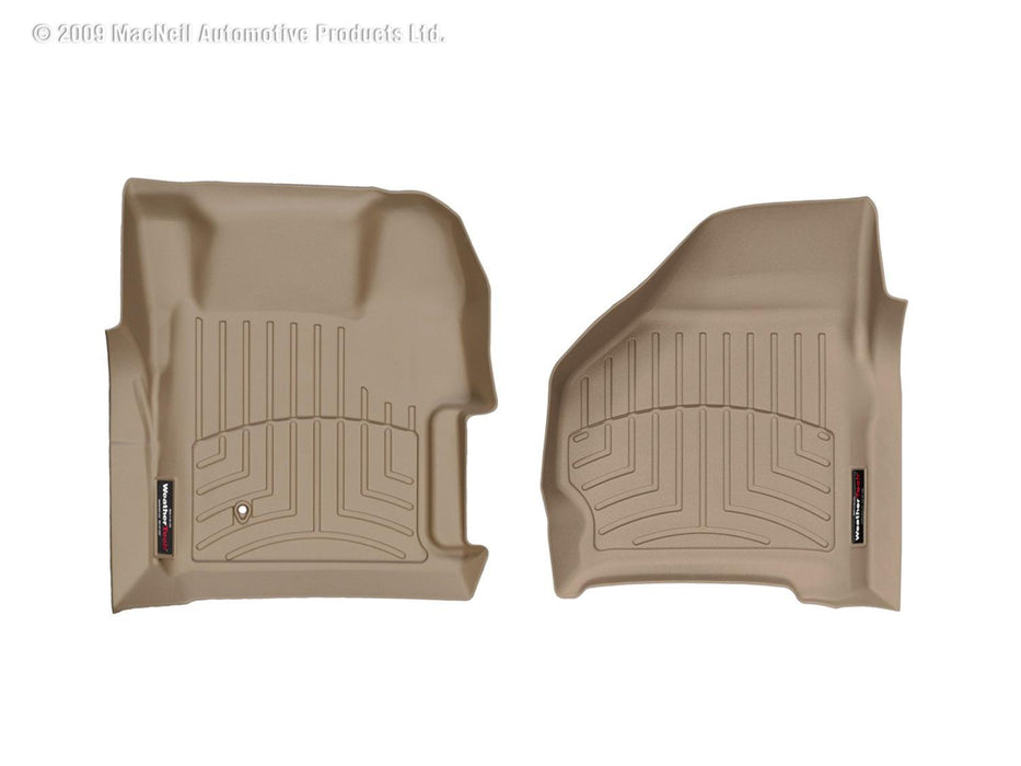 Weathertech 451251 Digitalfit Tan Front Row Floor Liners - Truck Part Superstore