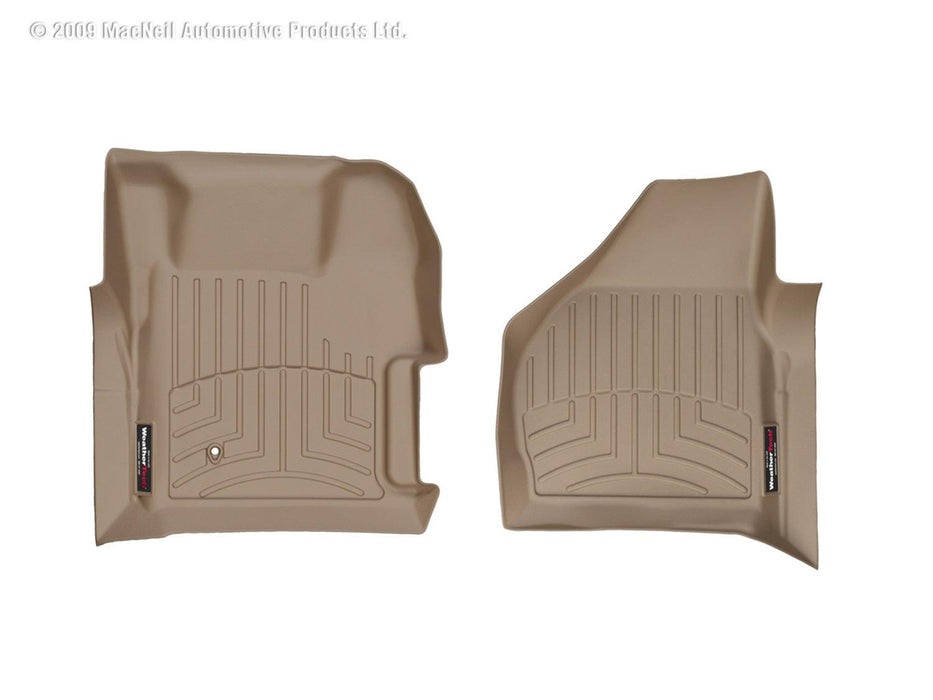 Weathertech 451261 Digitalfit Tan Front Row Floor Liners - Truck Part Superstore