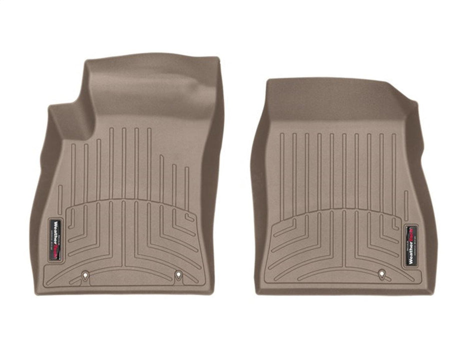 Weathertech 4512791 Digitalfit Tan Front Row Floor Liners - Truck Part Superstore