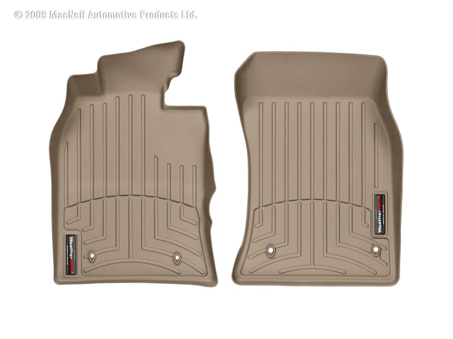 Weathertech 451371 Digitalfit Tan Front Row Floor Liners - Truck Part Superstore