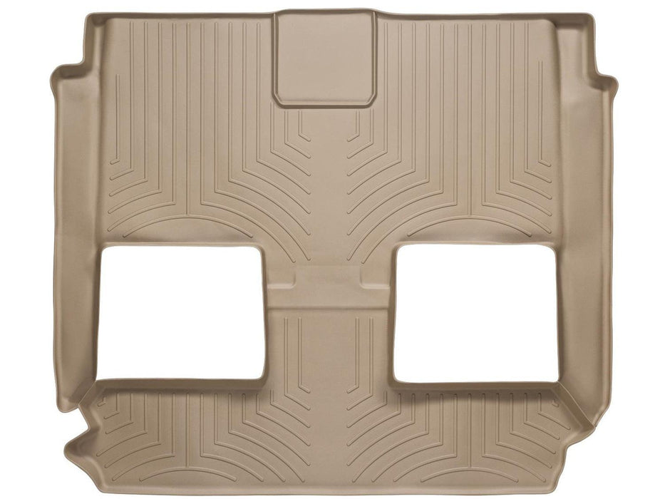 Weathertech 451414 Digitalfit Tan 2nd and 3rd Row Coverage Floor Liners - Truck Part Superstore