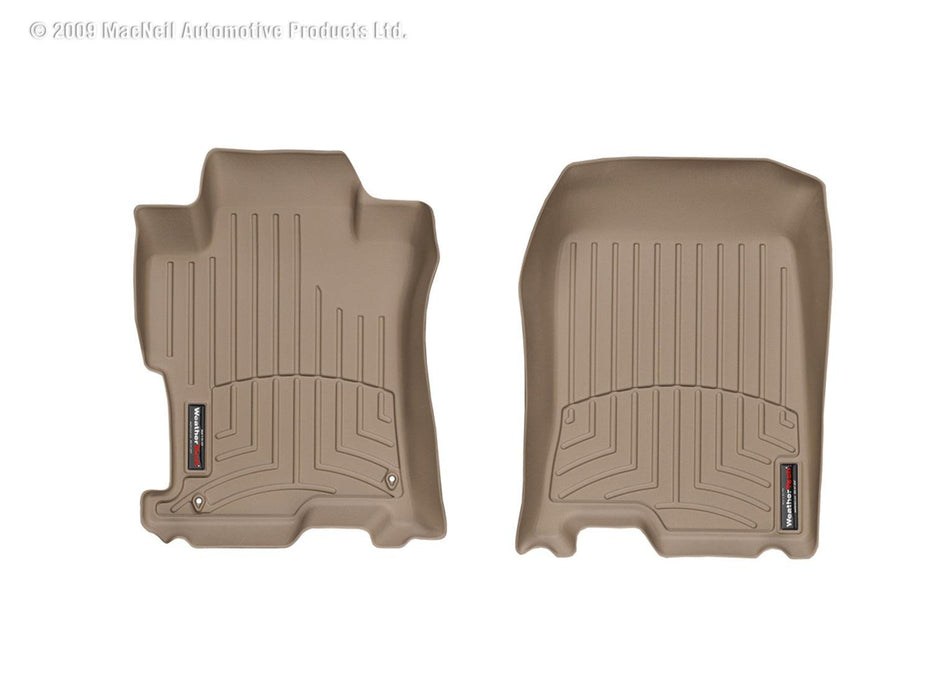 Weathertech 451481 Digitalfit Tan Front Row Floor Liners - Truck Part Superstore