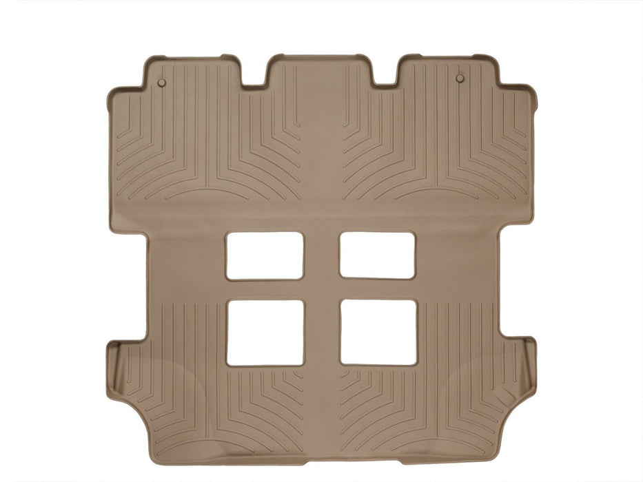 Weathertech 453412 Digitalfit Tan 2nd and 3rd Row Coverage Floor Liners - Truck Part Superstore