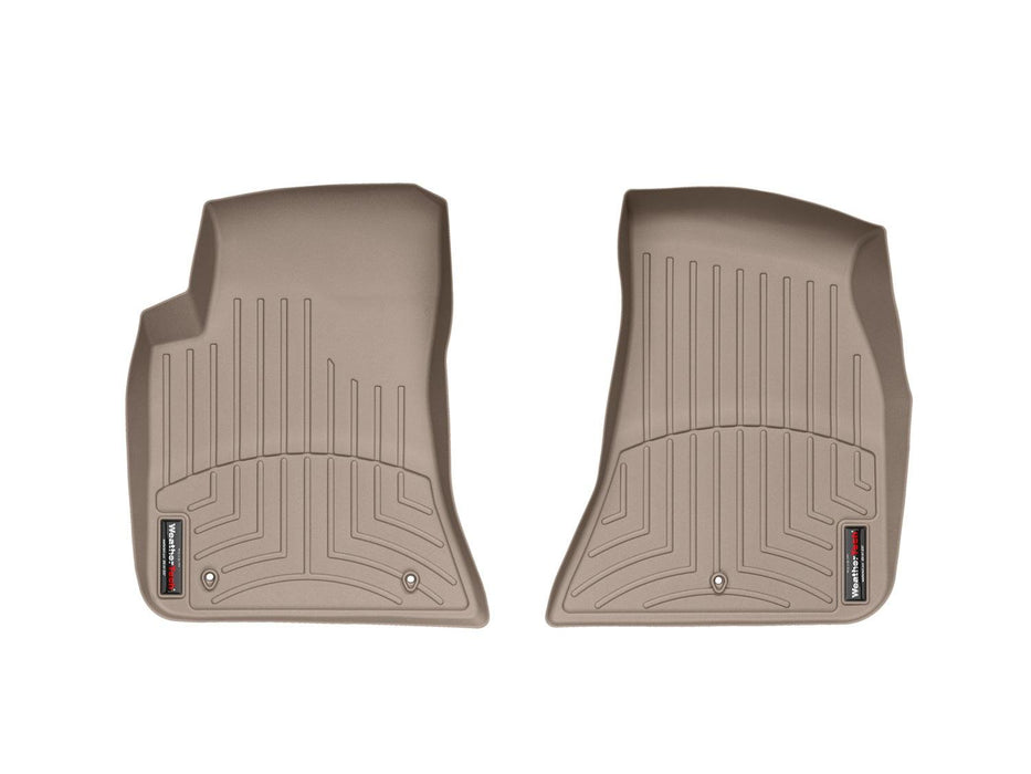 Weathertech 453861 Digitalfit Tan Front Row Floor Liners - Truck Part Superstore