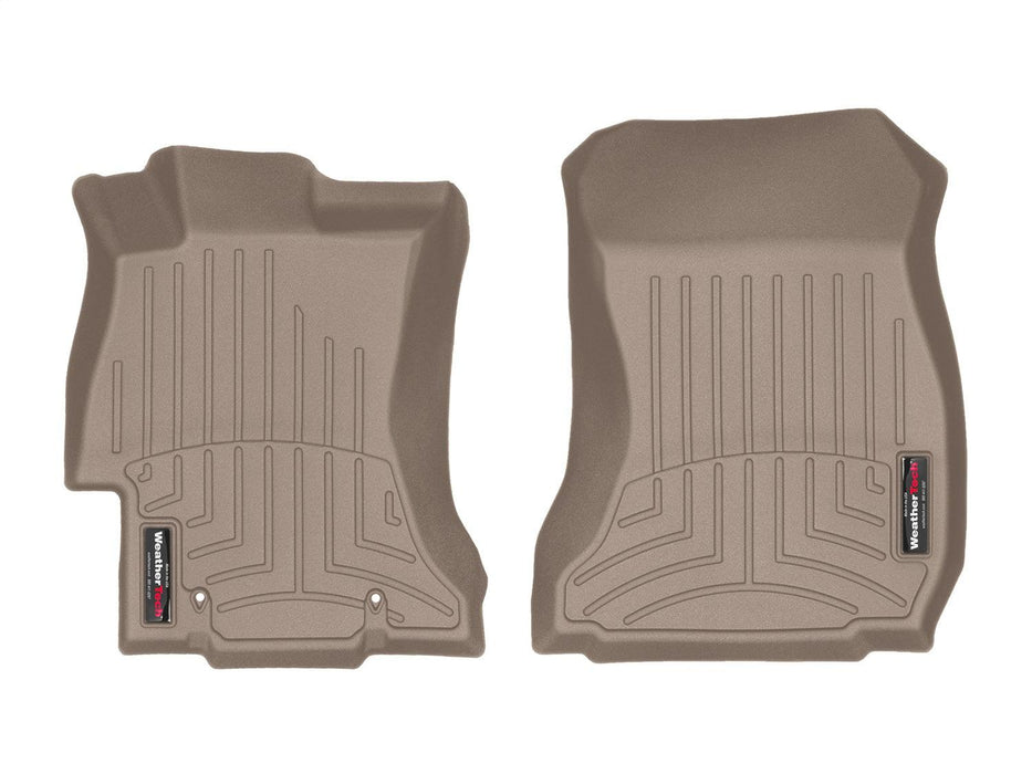 Weathertech 454391 Digitalfit Tan Front Row Floor Liners - Truck Part Superstore
