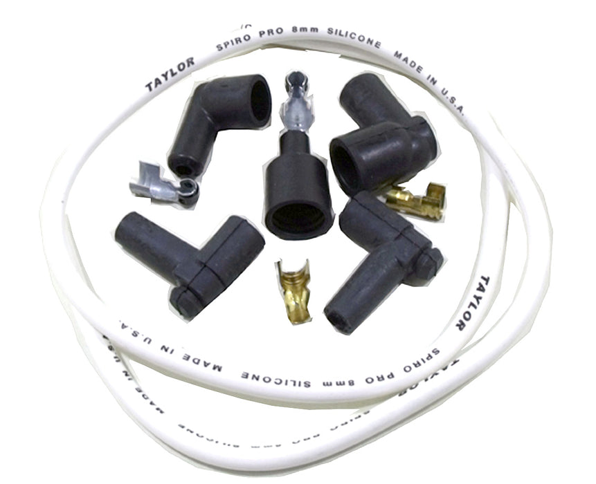 Taylor Cable 45499 Spiro-Pro Coil Wire Repair Kit; White; - Truck Part Superstore