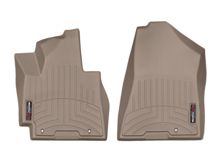 Weathertech 458161 Digitalfit Tan Front Row Floor Liners - Truck Part Superstore