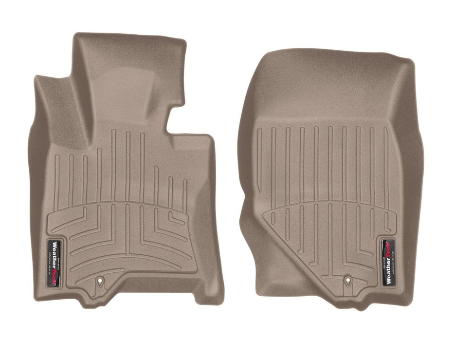 Weathertech 458681 Digitalfit Tan Front Row Floor Liners - Truck Part Superstore