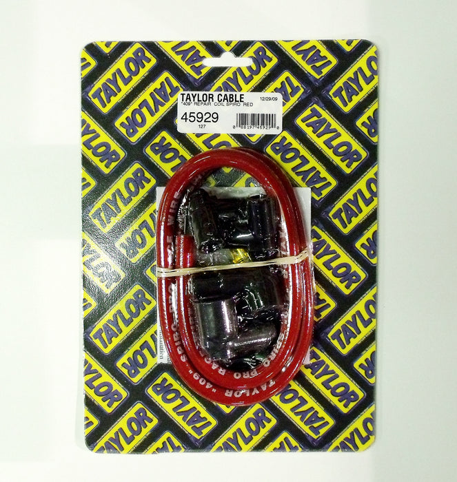 Taylor Cable 45929 409 Spiro-Pro Coil Repair Kit; Spiro-Wound Core; 36 in. Length; Red; - Truck Part Superstore