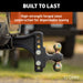 CURT 45937 HD Adjustable Trailer Hitch Ball Mount with Dual Ball, 2-1/2" Shank, 20K - Truck Part Superstore