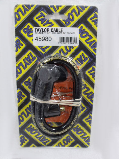 Taylor Cable 45980 Thundervolt Coil Wire; 24 conv. - Truck Part Superstore