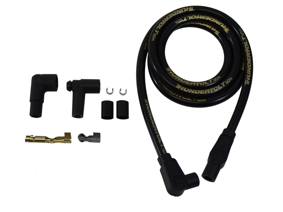 Taylor Cable 45993 Thundervolt 50 Repair Kit 90/180 black - Truck Part Superstore