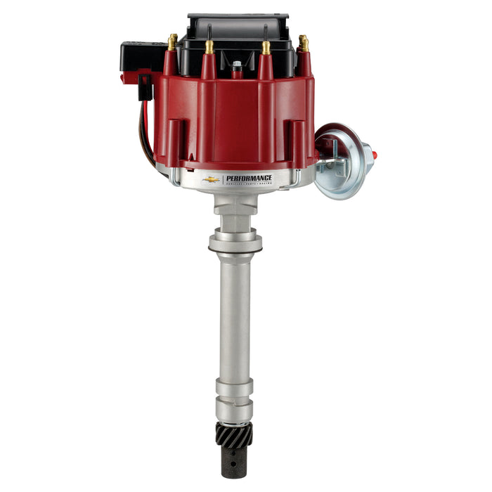 Proform 141-683 HEI Distributor; Chevy Small and Big Block V8 ; Melonized Steel Gear; Red Cap - Truck Part Superstore