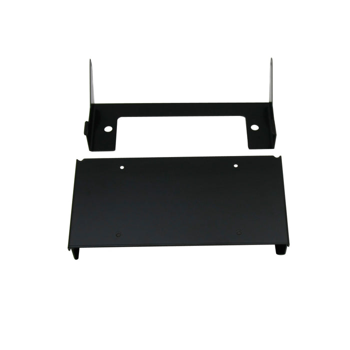 Westin 46-20055 Winch Mount License Plate Relocator; Black; Hardware Included; - Truck Part Superstore