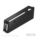 Westin 46-20065 Winch Mount License Plate Relocator; Steel; Black Powder Coat; - Truck Part Superstore