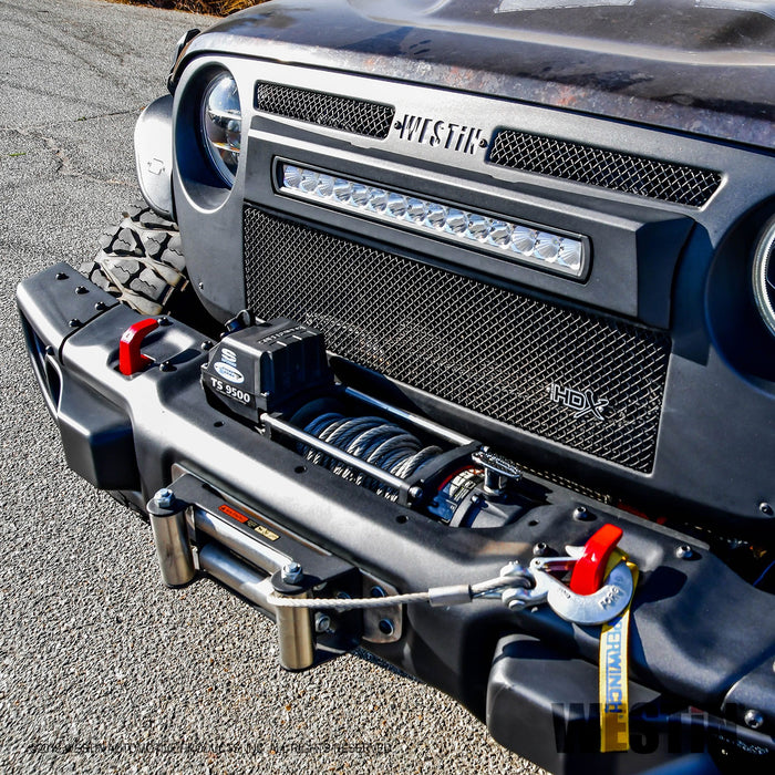 Westin 46-23925 WJ2 Winch Tray; Black Powder Coat; - Truck Part Superstore