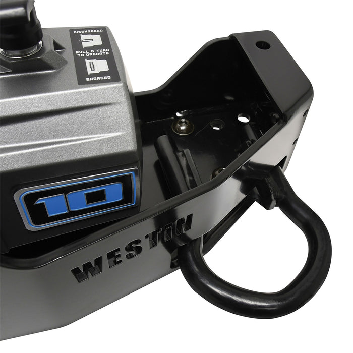 Westin 46-24075 MAX Winch Tray; Black; - Truck Part Superstore