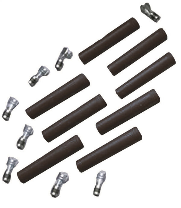 Taylor Cable 46068 Distributor Boot / Terminal Kit; Size 7-9mm; 180 deg. HEI; Black; - Truck Part Superstore
