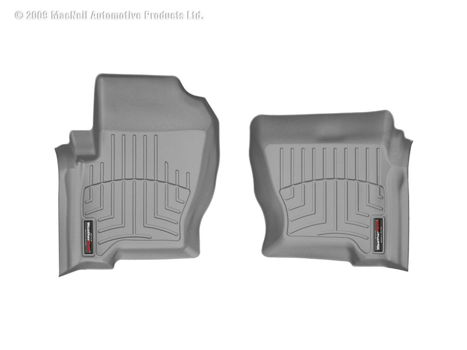 Weathertech 460461 Digitalfit Grey Front Row Floor Liners - Truck Part Superstore