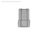 Weathertech 460667 Digitalfit Grey Center Walkway Liners - Truck Part Superstore