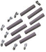 Taylor Cable 46083 Spark Plug Boot And Terminal Kit; Size 7-10.4mm; 180 deg.; Gray; Quantity 8; - Truck Part Superstore