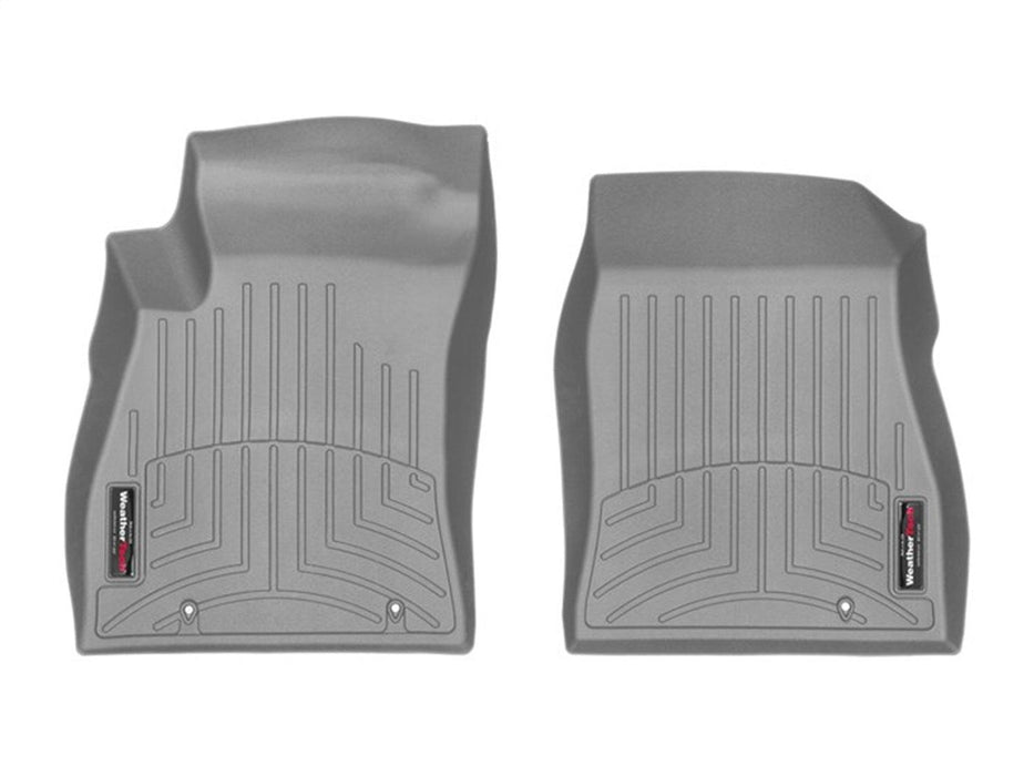 Weathertech 4612791 Digitalfit Grey Front Row Floor Liners - Truck Part Superstore