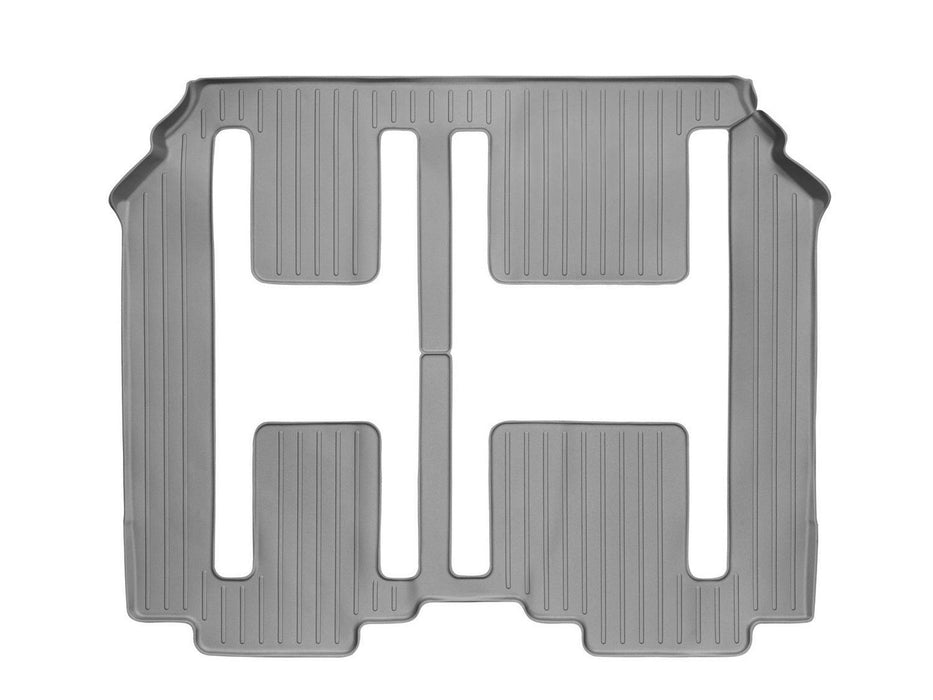 Weathertech 461532 Digitalfit Grey 2nd and 3rd Row Coverage Floor Liners - Truck Part Superstore