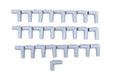 Taylor Cable 46181 Spark Plug Wire Boot; Size 7-10.4mm; 90 deg.; Gray Silicone; Quantity 25; - Truck Part Superstore