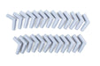 Taylor Cable 46185 Spark Plug Wire Boot; Size 7-10.4mm; 115 deg.; Gray Silicone; Quantity 25; - Truck Part Superstore