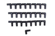 Taylor Cable 46201 Spark Plug Wire Boot; Size 7-10.4mm; 90 deg.; Black Silicone; Quantity 25; - Truck Part Superstore