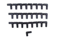 Taylor Cable 46201 Spark Plug Wire Boot; Size 7-10.4mm; 90 deg.; Black Silicone; Quantity 25; - Truck Part Superstore