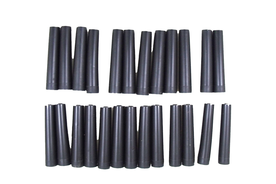 Taylor Cable 46203 Spark Plug Wire Boot; Size 7-10.4mm; 180 deg.; Black Silicone; Quantity 25; - Truck Part Superstore