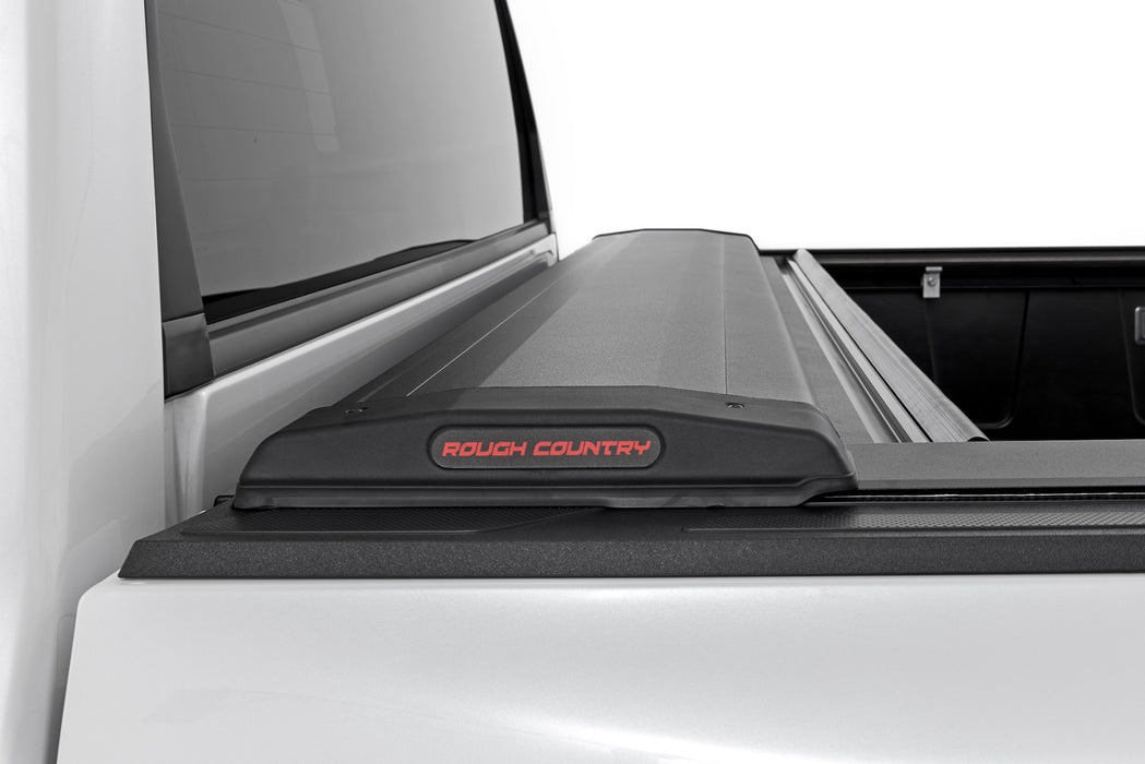 Rough Country 46514551A Retractable Bed Cover 5 Foot 7 Inch Bed Toyota Tundra (2022-2023) Rough Country - Truck Part Superstore