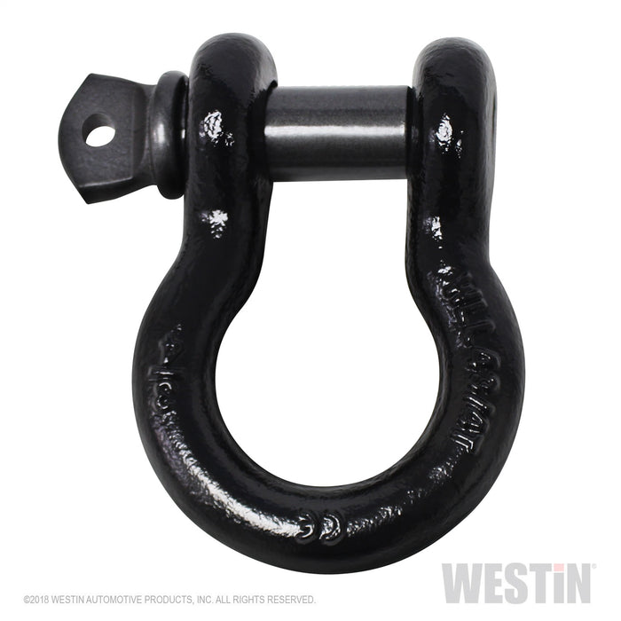 Westin 47-3204 Bow Shackle; 3/4 in.; Rated At 9500 lbs w/0.75 in. hoop And 0.875 Pin; - Truck Part Superstore