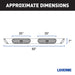 LUVERNE 477093-401733 Regal 7 Polished Stainless 93" Oval W2W Steps, Select Ford F-250, F-350, F-450 - Truck Part Superstore