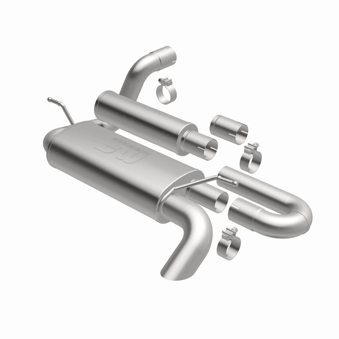 MagnaFlow Exhaust Products 19620 Overland Series Stainless Axle-Back System - Truck Part Superstore
