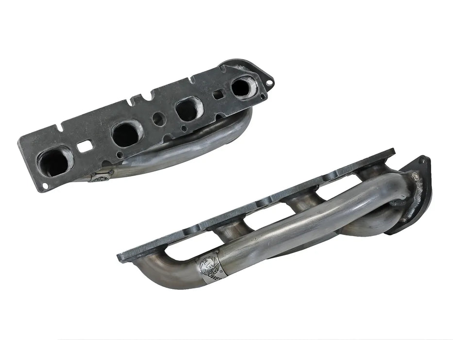 aFe Power 48-32023 Twisted Steel 304 Stainless Steel Short Tube Header